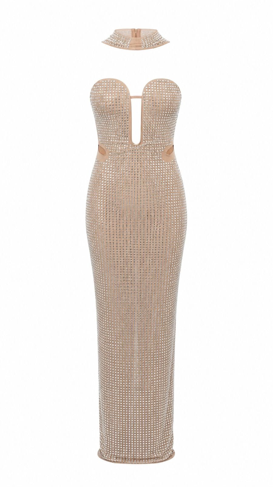 Cannes Silver Dress