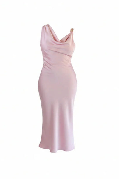 Midi Rosa Dress