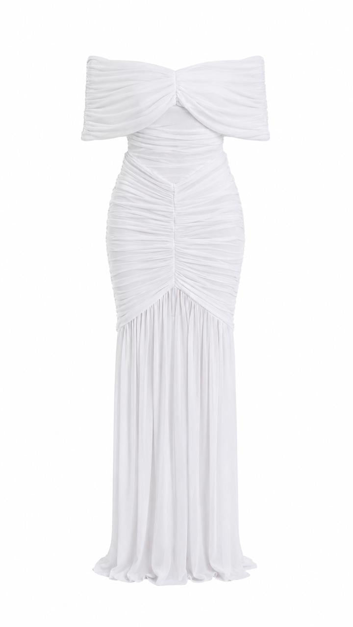 Vestido Blanco Mesh