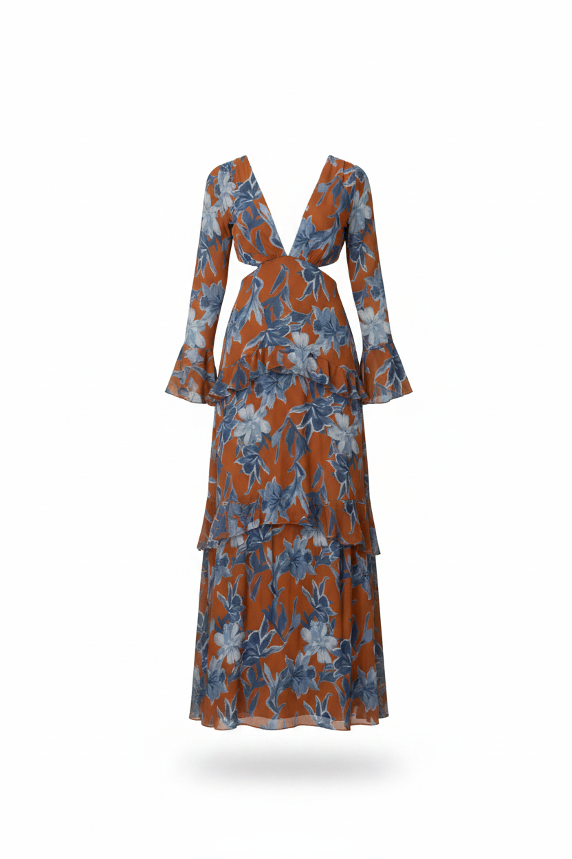 Arizona Dress - Cut-outs en blanco