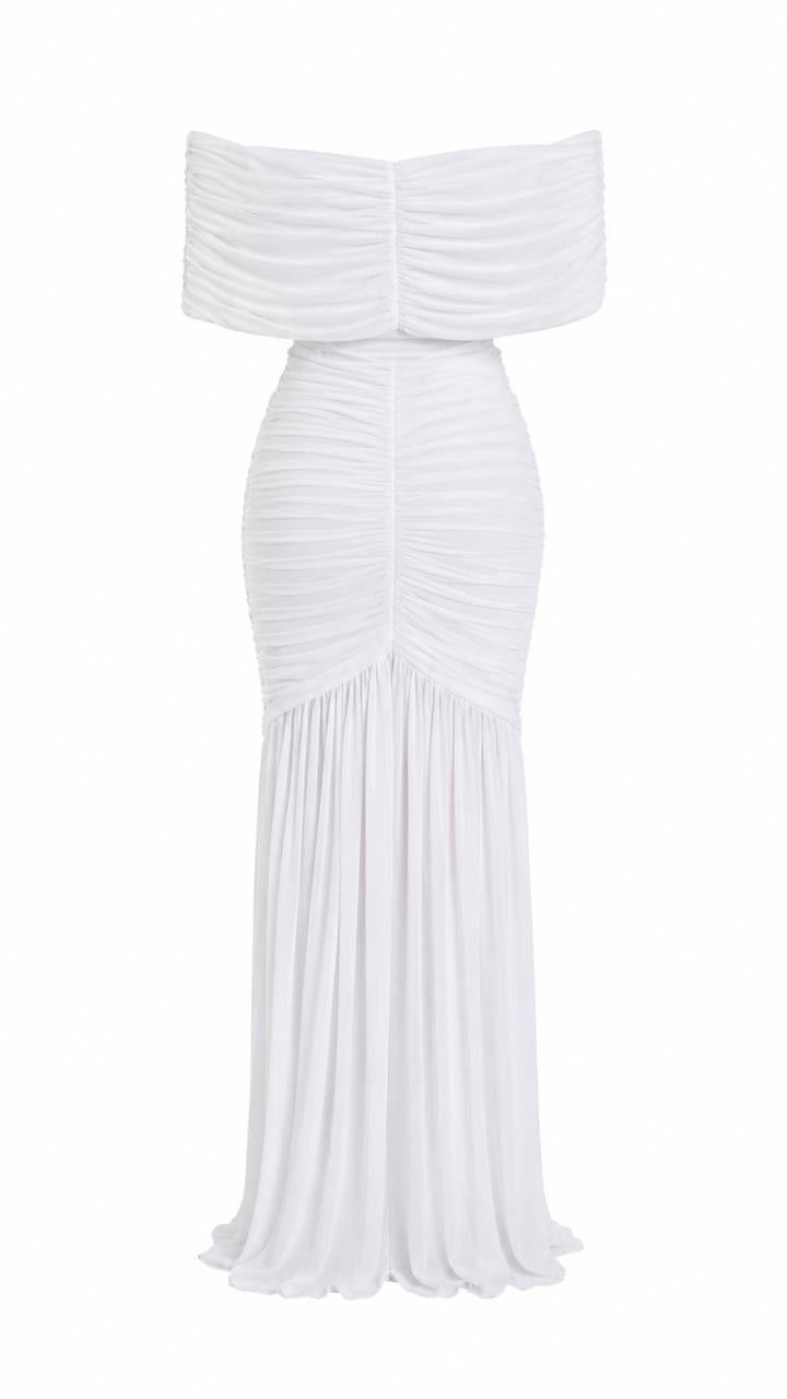 Vestido Blanco Mesh