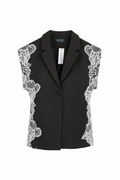 Ilia Vest Black - Sin modelo fondo blanco