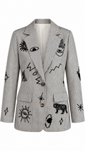 Blazer Bianca Crema