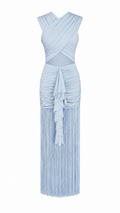 Vestido Celeste