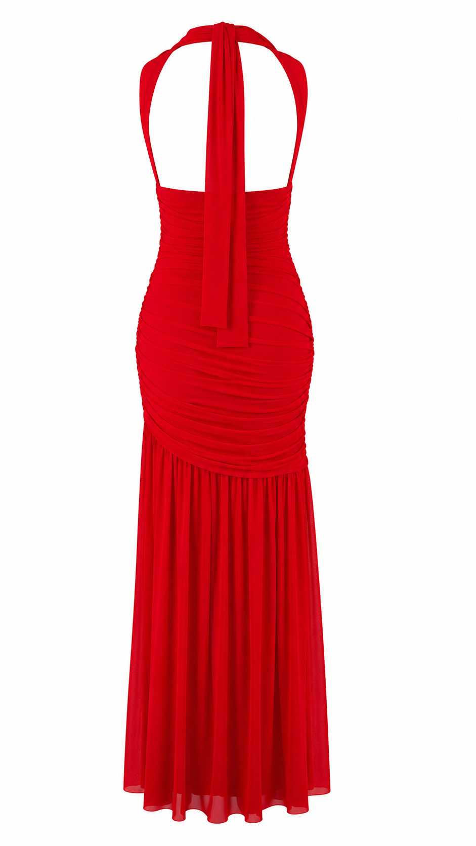 Vestido Rojo Halter