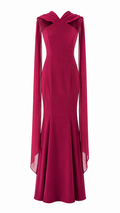 Vestido Elisa Ciruela