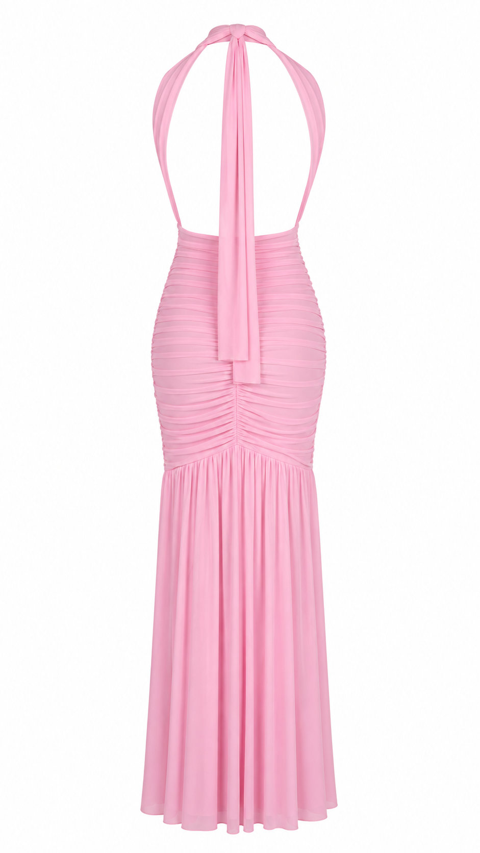 Vestido Rosa Halter
