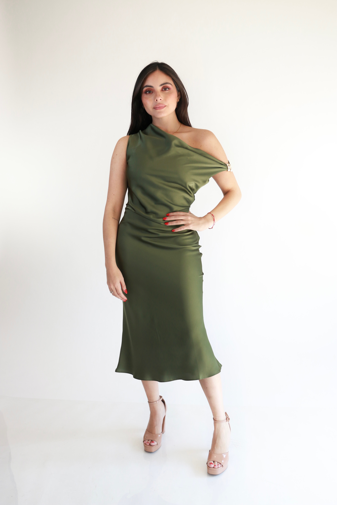 Midi Matcha Dress