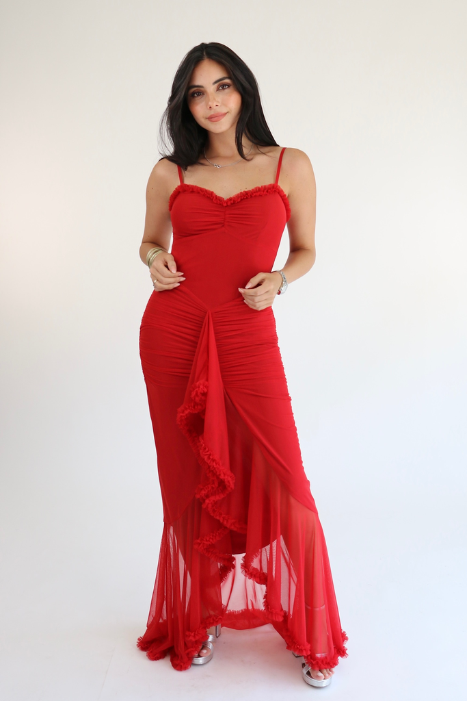 Kira Dress Red
