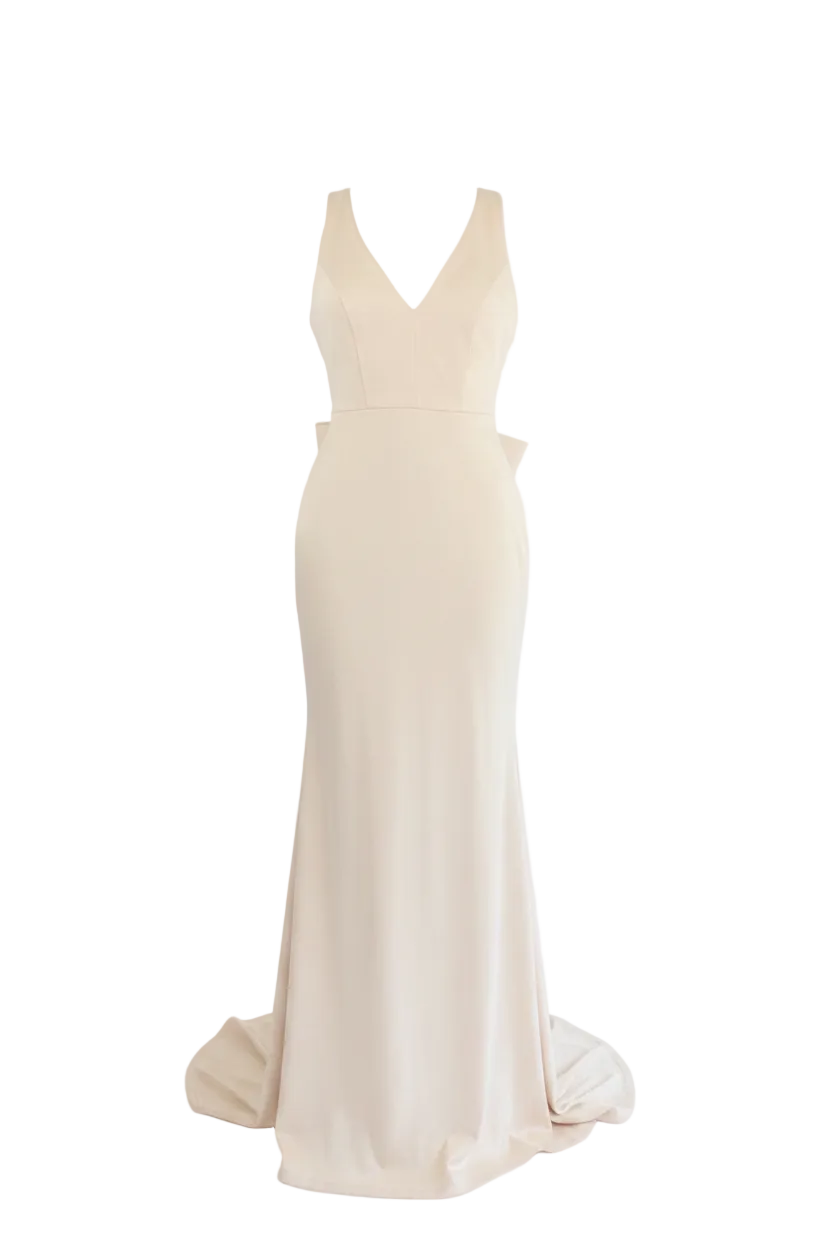 Auriel Dress Beige