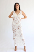Lunaris Dress White