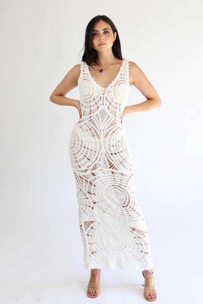 Lunaris Dress White