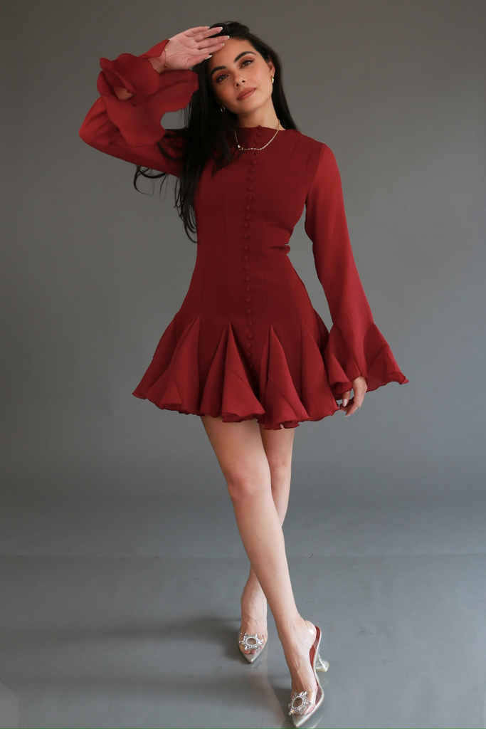 Loto Dress Rojo
