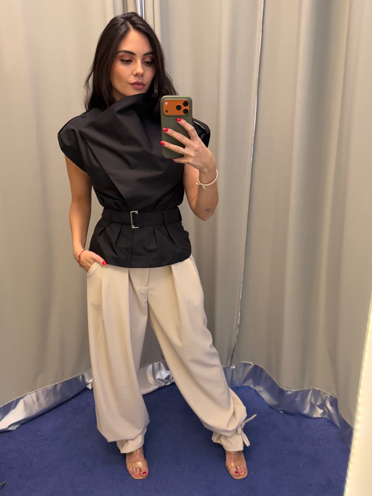 Safari Vest Negro