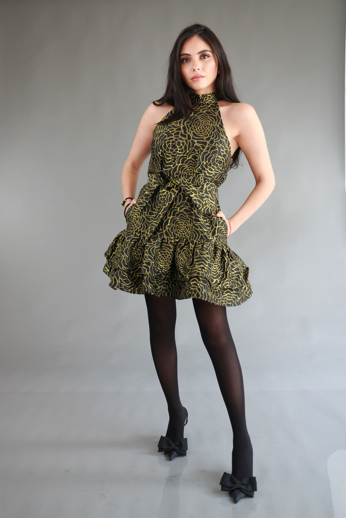 Luma Dress Gold