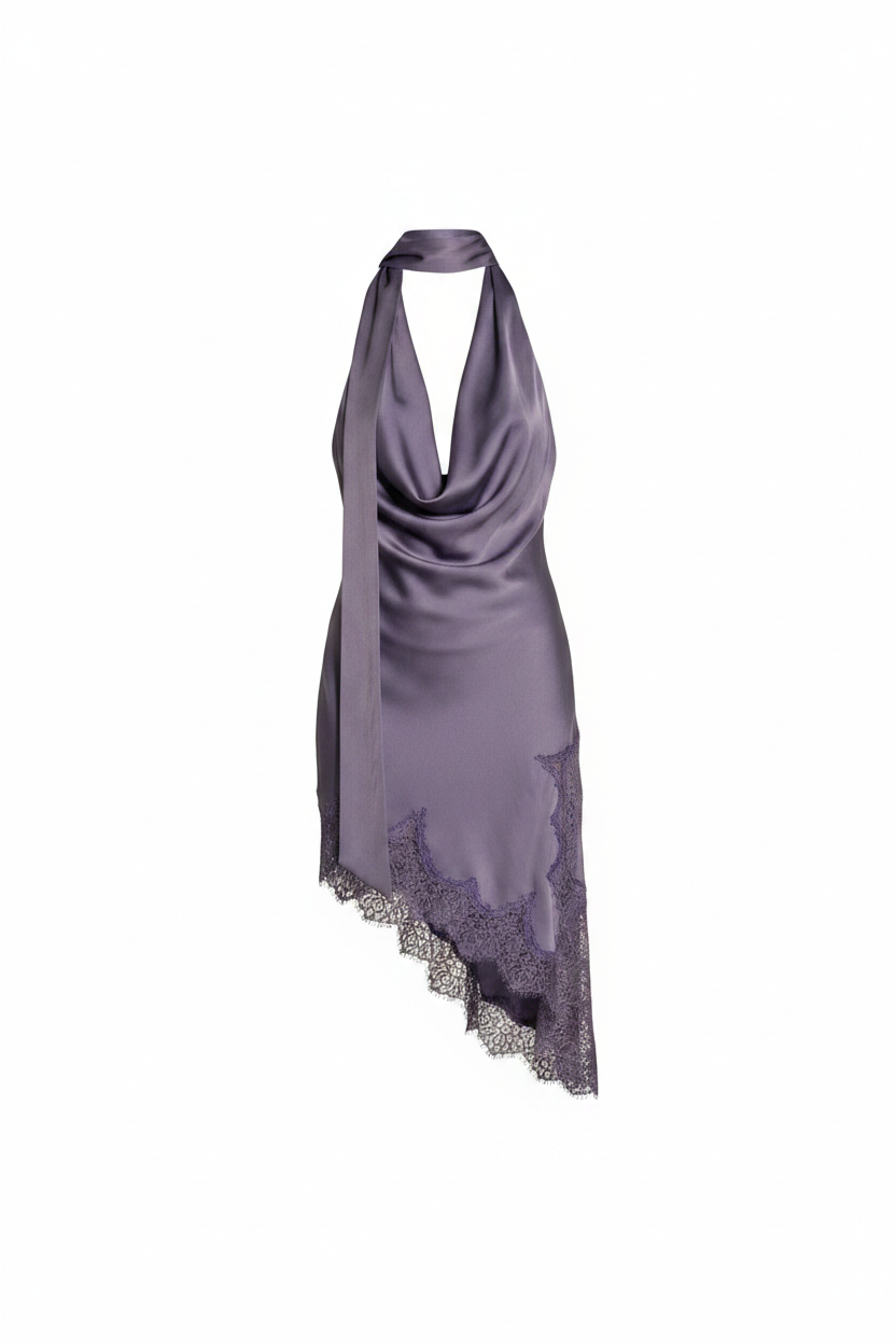 Malva Dress - Sin maniquí fondo blanco puro