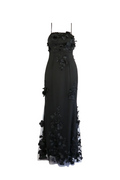 Obsidiana Dress - Sin maniquí fondo blanco puro