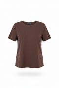 Playera Brillos Café - Totalmente de frente