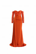 Solstice Dress Orange